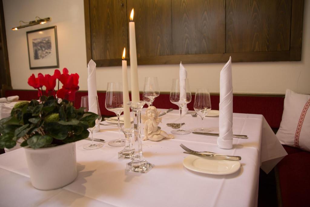 Gedeckter Tisch im Restaurant